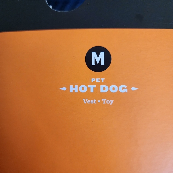 NWT Hyde & EEK! Boutique Halloween Hot Dog Pet Costume w/ Ketchup Squeek Toy New - Picture 10 of 11